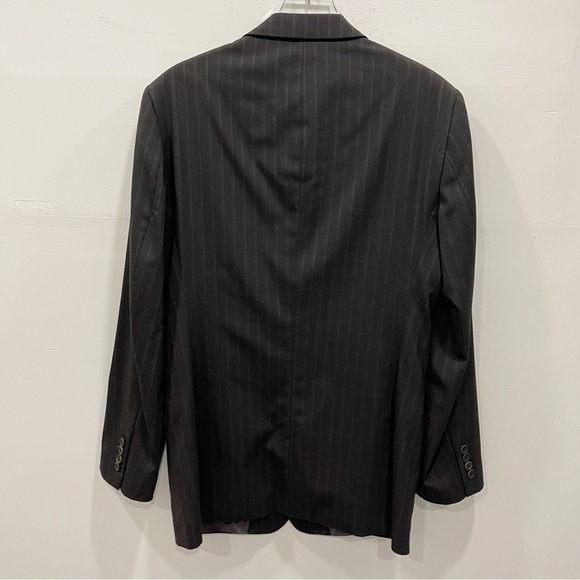 Ted Baker Endurance Stripe Wool Blend Sports Coat Jacket Size 42 Long - Picture 2 of 10